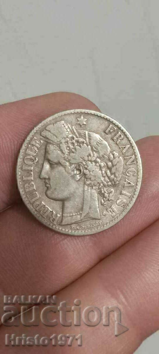 2 franci 1871 cu preț € 30.00 | 58.67 BGN