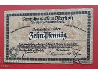 Банкнота-Германия-Саксония-Остерхолц-10 пфенига 1921