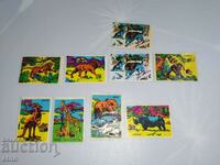 9 pcs. SOCIAL GUM PICTURES-IDEAL