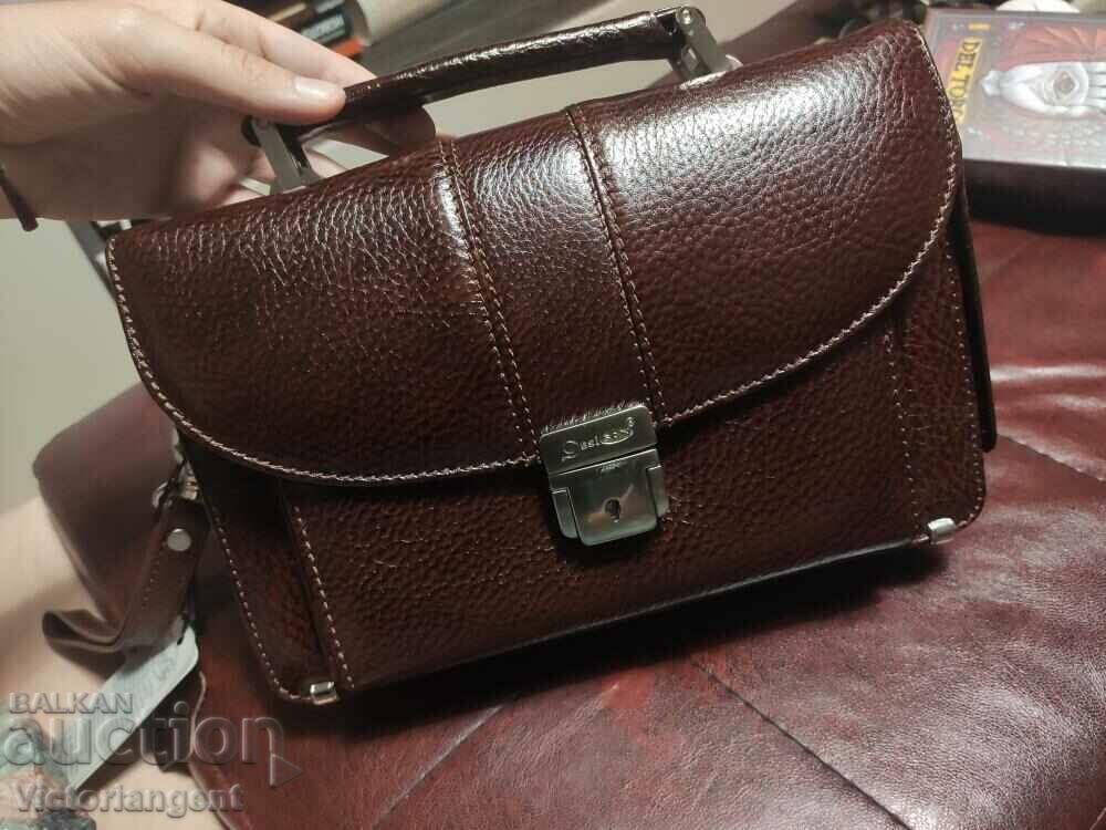 Desisan genuine leather bag - BGN 120. Unused, new
