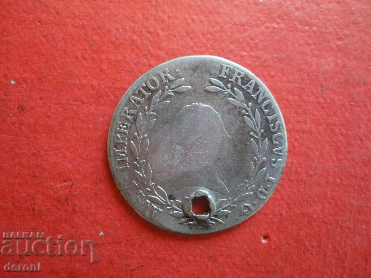 20 Kreuzer 1809 silver coin - 5 20 Kreuzer 1809 silver coin - 5