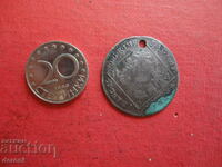 Moneda de argint 7 Kreuzer 1802