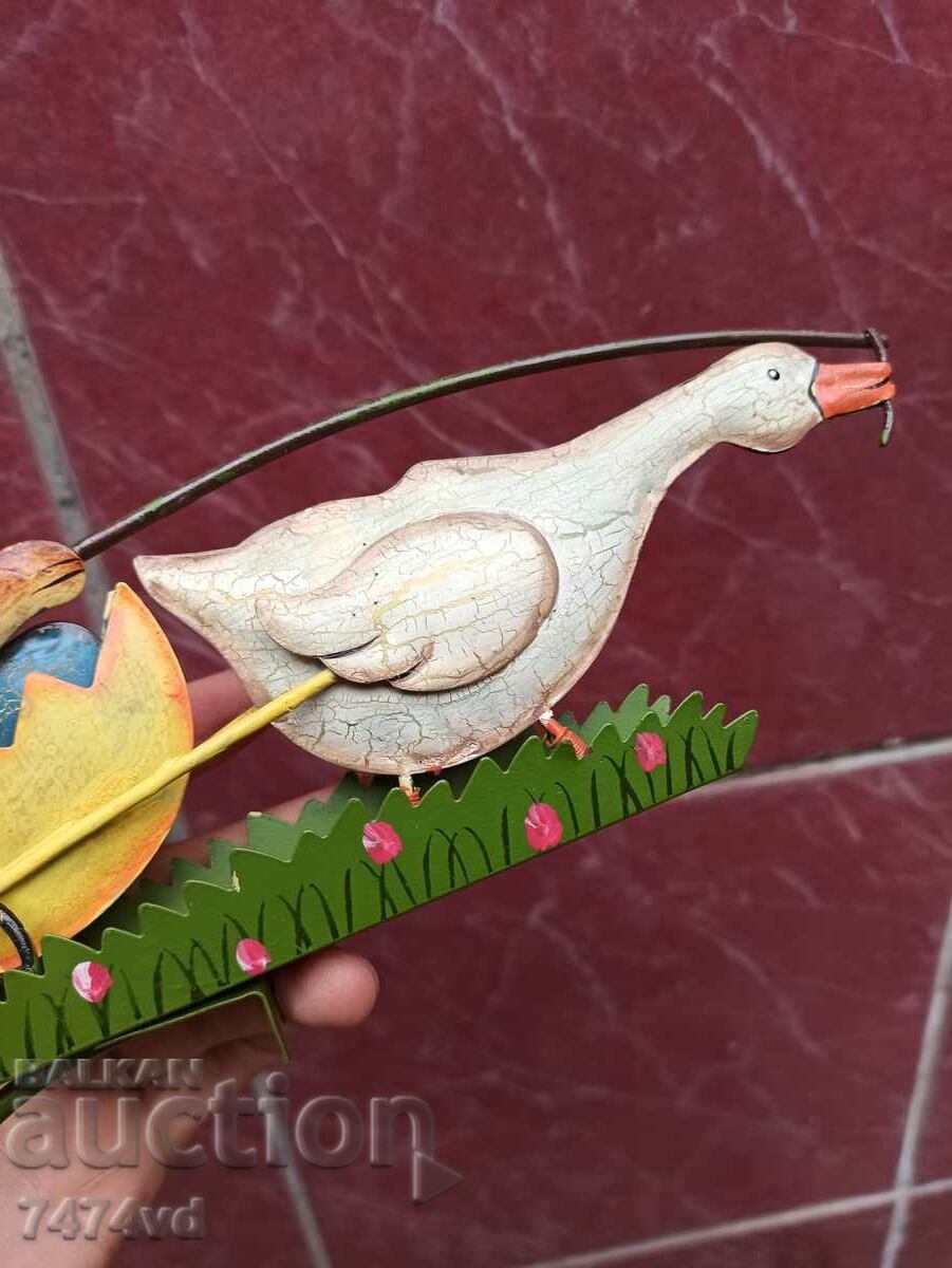 RARE OLD TIN BALANCE TOY - 5 RARE OLD TIN BALANCE TOY - 5