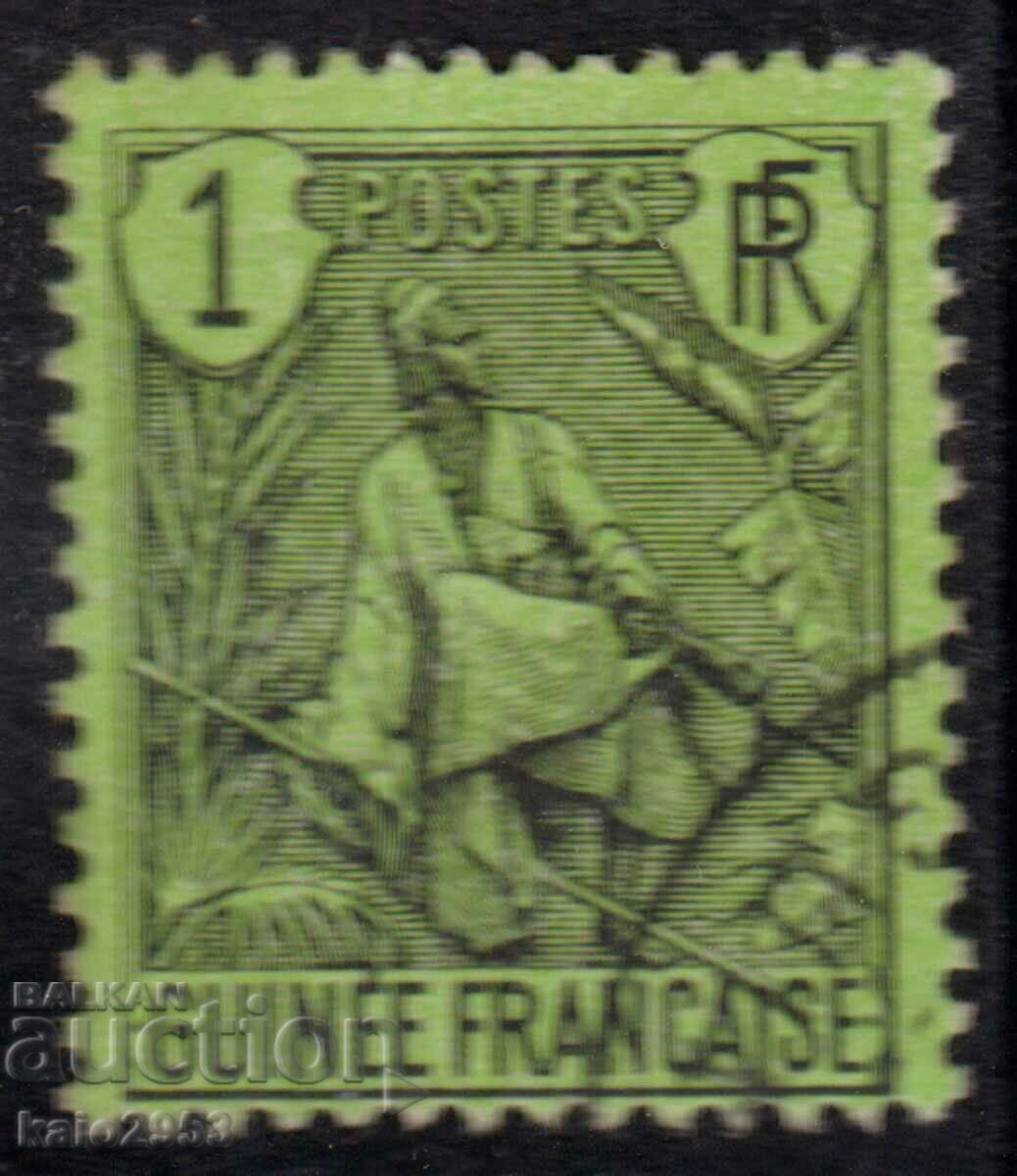 French Guinea -1904-Regular-Shepherd, γραμματόσημο