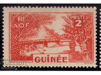 French Guinea -1938-Regular-Street in local village,MLH
