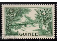 Френска Гвинея -1938-Редовна-Улица в местно село,MLH