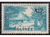 Γαλλική Γουινέα -1938-Regular-Street σε τοπικό χωριό, MLH