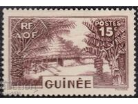 Γαλλική Γουινέα -1938-Regular-Street σε τοπικό χωριό, MLH