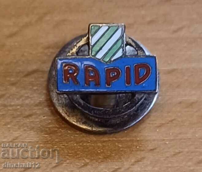 Rapid Vienna. F.C. RAPID VIENNA BUTTONHOLE