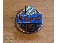 Rapid Vienna. F.C. RAPID VIENNA BUTTONHOLE