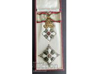 5676 Regatul Bulgariei Ordinul Meritul Civil II st.
