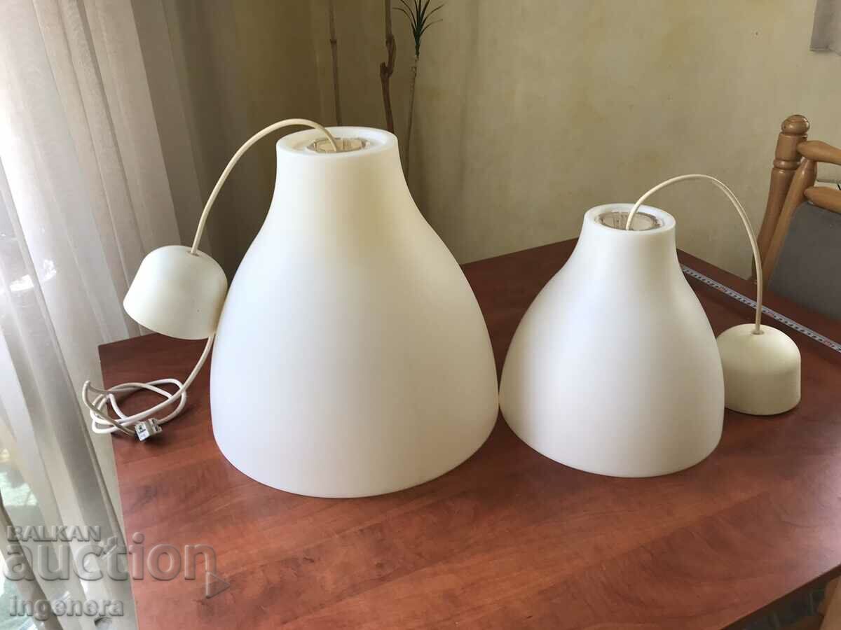 LIGHTING FLUID PENDEL 2 PCS. with price 35.00 BGN | € 17.90 LIGHTING FLUID PENDEL 2 PCS. with price 35.00 BGN | € 17.90