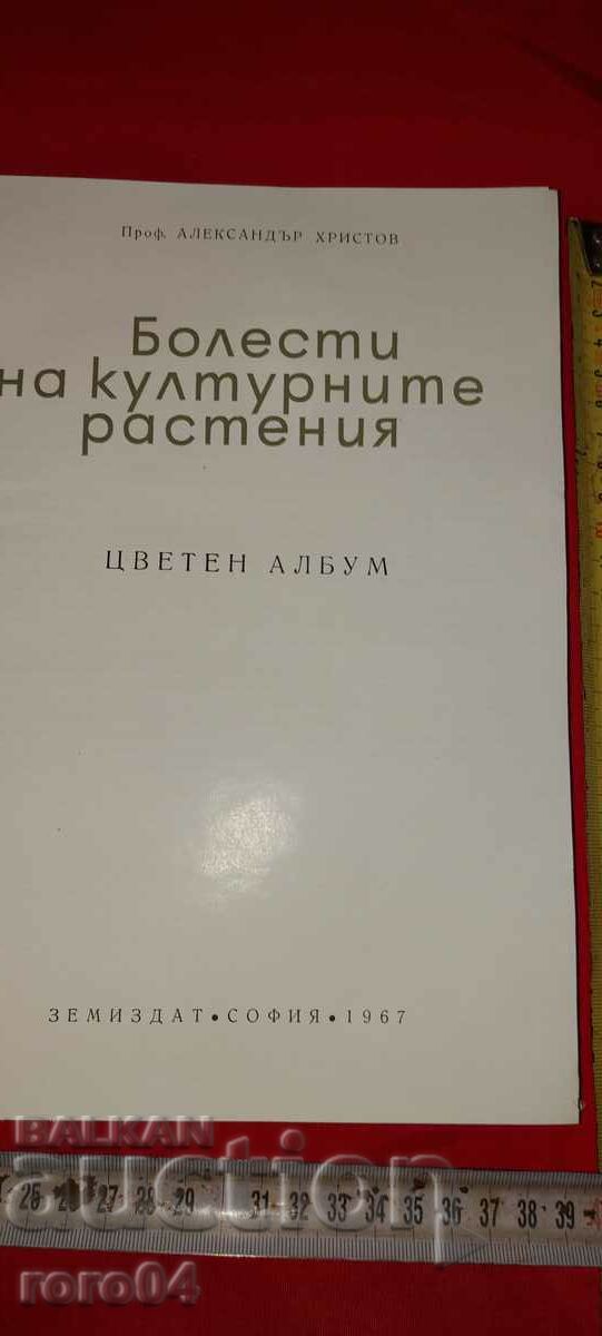 DISEASES OF CULTURAL PLANTS - ALBUM with price 45.00 BGN | € 23.01 DISEASES OF CULTURAL PLANTS - ALBUM with price 45.00 BGN | € 23.01