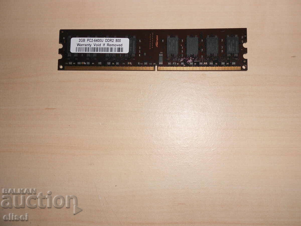 625.Ram DDR2 800 MHz,PC2-6400,2Gb.KINGTIGER-hynix. NOU