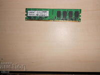 645.Ram DDR2 800 MHz,PC2-6400,2Gb.crucial. NEW