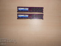 648.Ram DDR2 800 MHz,PC2-6400,2Gb.ADATA. NOU. Kit 2 buc