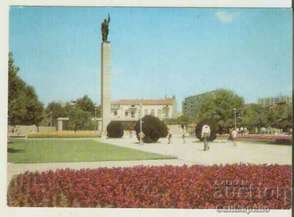Card Bulgaria Burgas Monument to the Soviet Army 2*