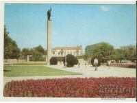 Card Bulgaria Burgas Monument to the Soviet Army 2*