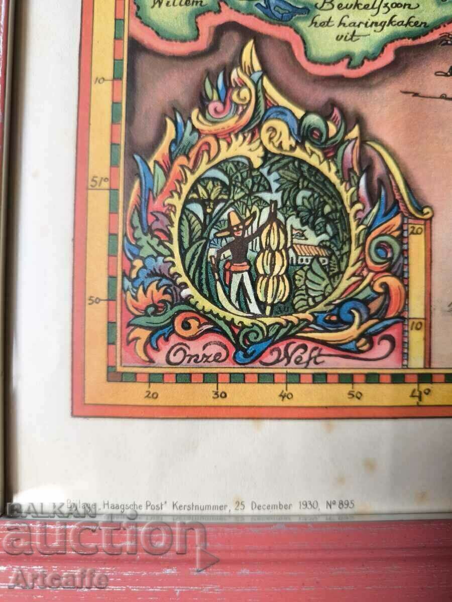 Παλιά κινούμενη λιθογραφία καρτών - 5