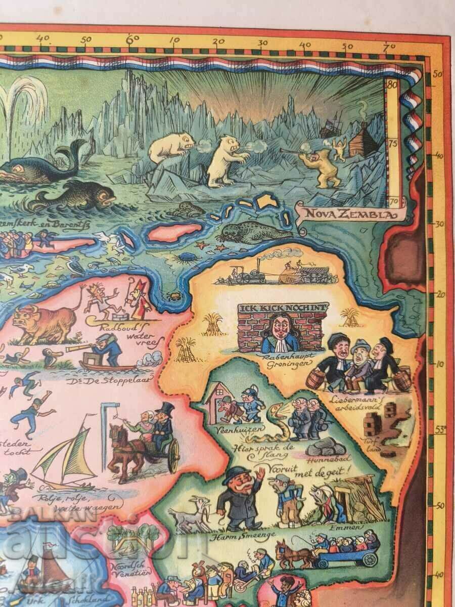 Παλιά κινούμενη λιθογραφία καρτών - 7