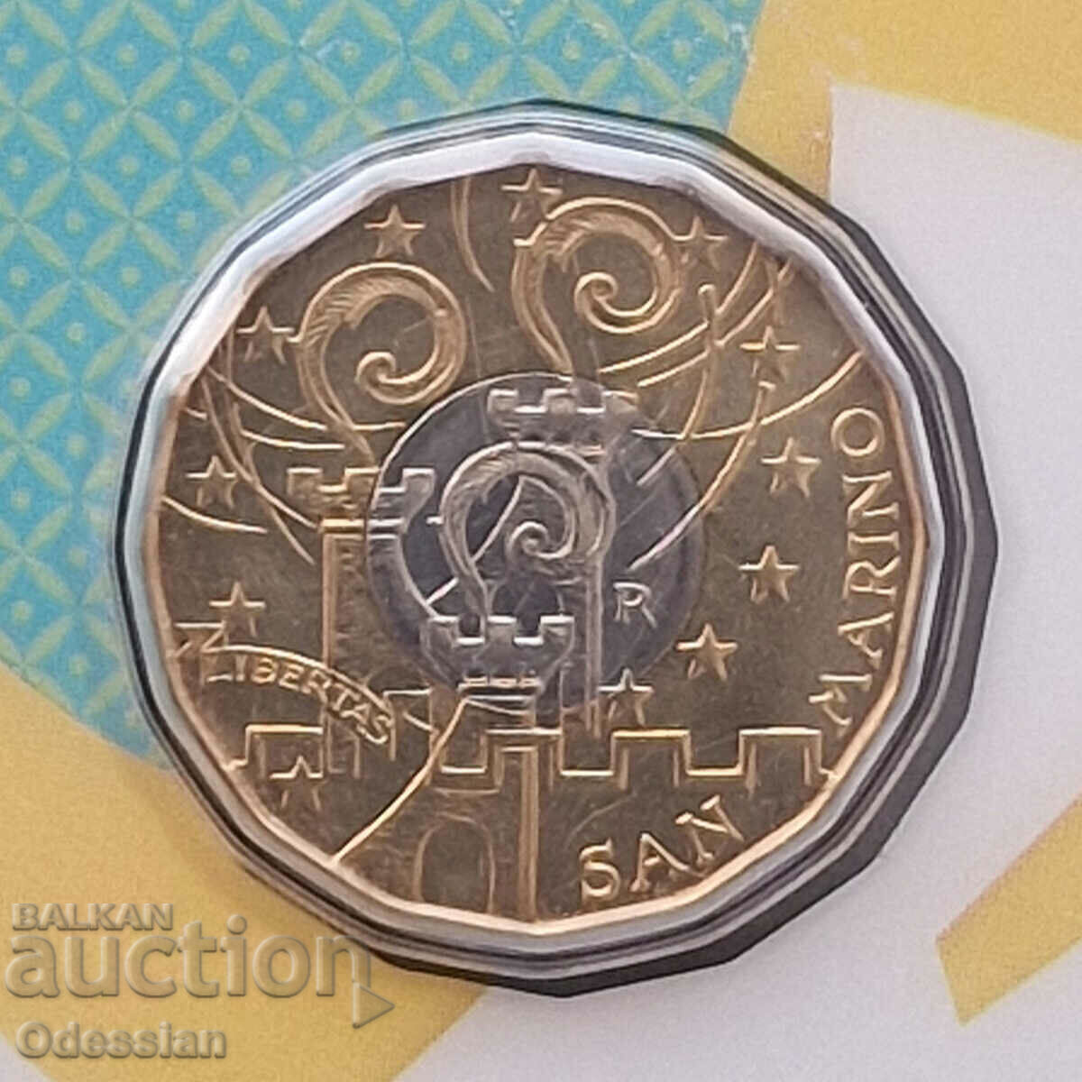 San Marino • 5 euro • Jubileul Milostivirii • 2016 cu preț € 17.99 | 35.19 BGN San Marino • 5 euro • Jubileul Milostivirii • 2016 cu preț € 17.99 | 35.19 BGN