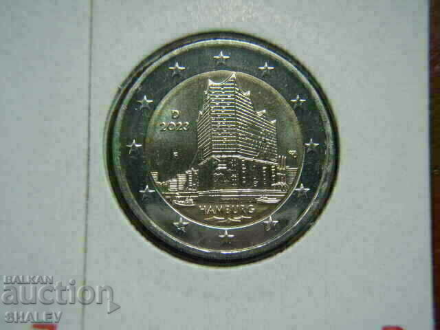 Auction  2 Euro 2023 Germany "Hamburg" A,D,F,G,J /Germany/ - 2 euros