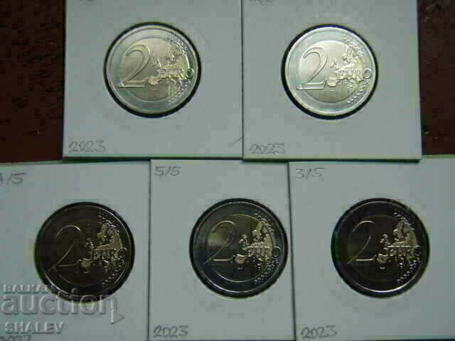 2 Euro 2023 Germany "Hamburg" A,D,F,G,J /Germany/ - 2 euros - 5