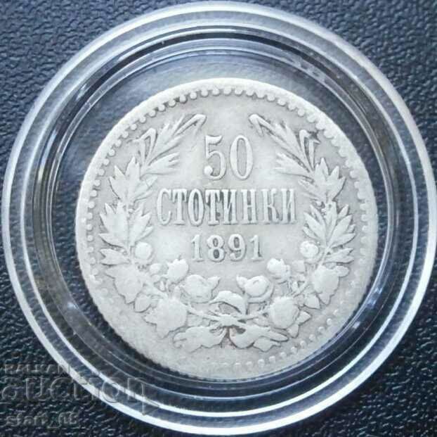 50 de cenți 1891