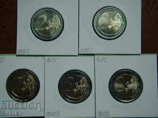2 Euro 2023 Γερμανία "Karl d'Grose" A,D,F,G,J Γερμανία 2 ευρώ - 5