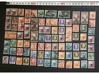 Лот пощенски марки (23)