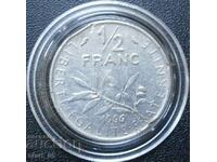 1/2 франк 1966