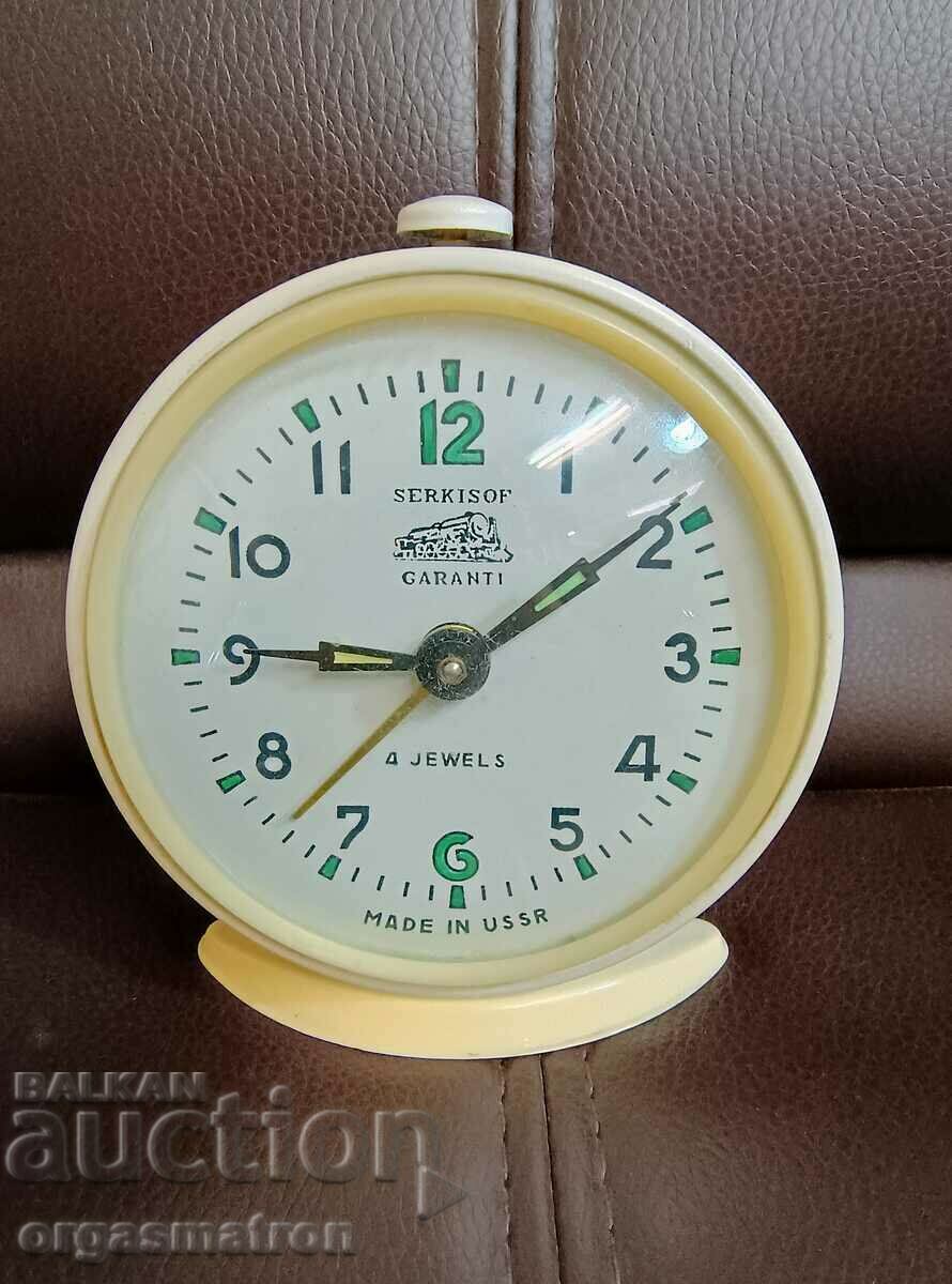 Rare Watch Serkisof Garanti demiryolu Working