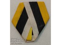 Medal ribbon, insignia" For years served."