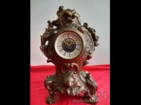 Old Mantel Table BAROQUE Clock Mercedes