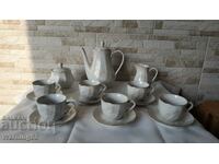 Frumos serviciu de cafea din portelan - 17 bucati - Fabrica Kitka - #7