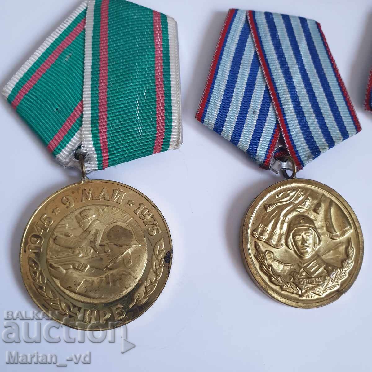 Delivery of Lots of medals and badges