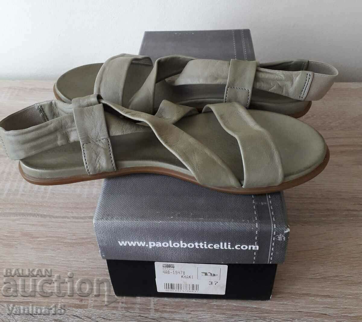 Paolo Botticelli genuine leather sandals, 37 with price 40.00 BGN | € 20.45 Paolo Botticelli genuine leather sandals, 37 with price 40.00 BGN | € 20.45