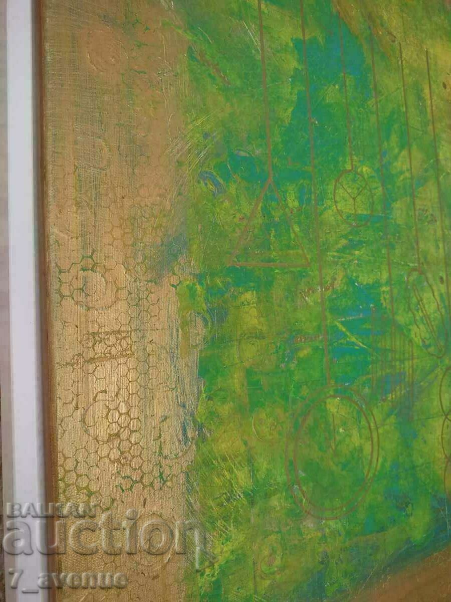 Original painting acrylic on canvas, 50/70 cm, "The power of ..." with price 999.00 BGN | € 510.78 Original painting acrylic on canvas, 50/70 cm, "The power of ..." with price 999.00 BGN | € 510.78