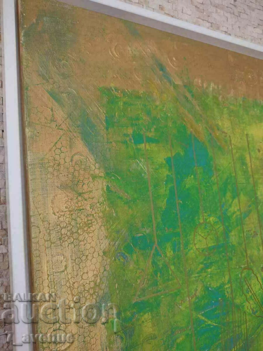 Auction Original painting acrylic on canvas, 50/70 cm, "The power of ..." Auction Original painting acrylic on canvas, 50/70 cm, "The power of ..."