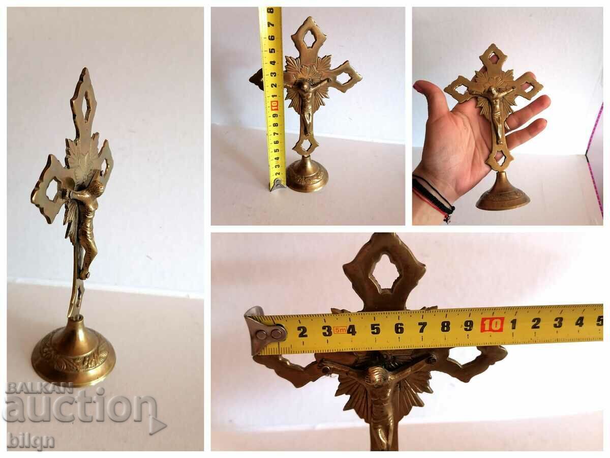 Frumos Crucifix din bronz - 7 Frumos Crucifix din bronz - 7