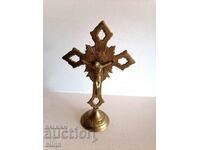 Frumos Crucifix din bronz