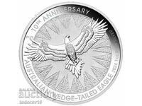 1 ουγκιά Silver Australian Wedge-tailed Eagle 2023