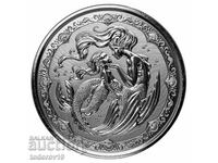 1 oz Silver Pacific Mermaid - Mother and Daughter 2023
