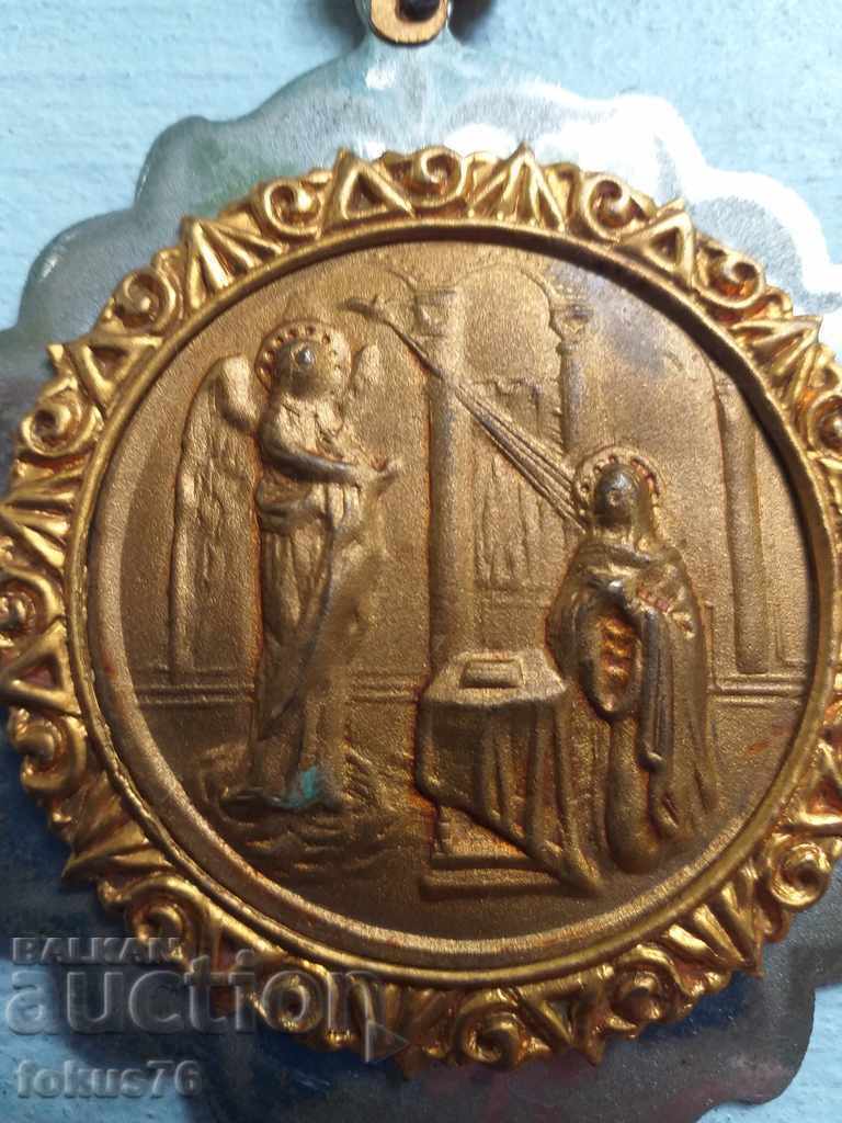 Auction PANAGIA MEDALLION VIRGIN RELIGION BEAUTY Auction PANAGIA MEDALLION VIRGIN RELIGION BEAUTY