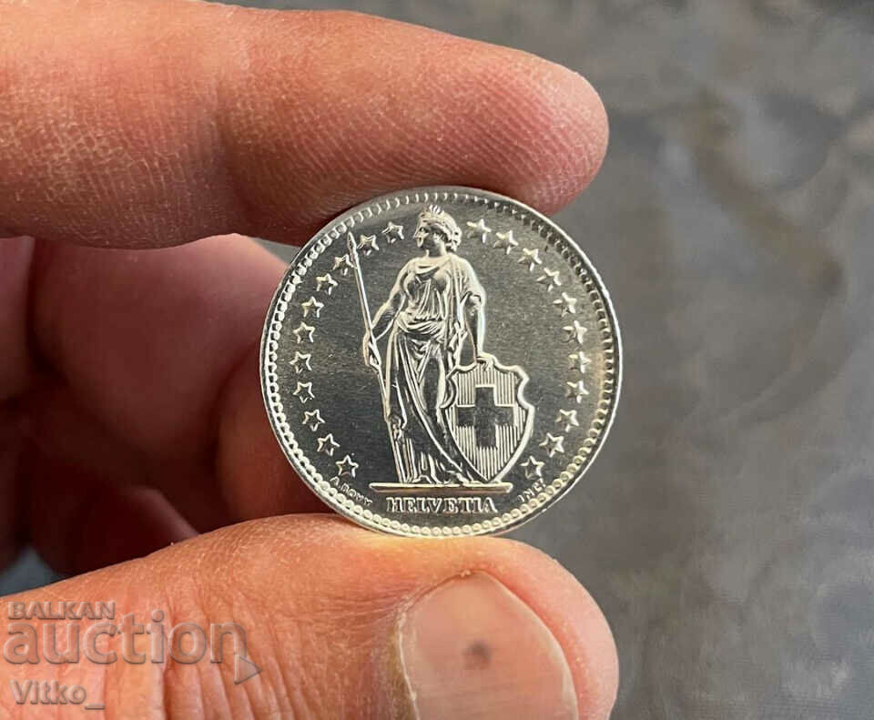 2 francs 1963 silver with price 26.00 BGN | € 13.29 2 francs 1963 silver with price 26.00 BGN | € 13.29