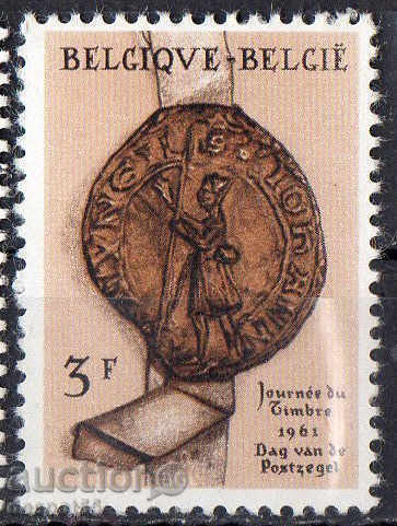 1961. Βέλγιο. Ημέρα γραμματοσήμων.
