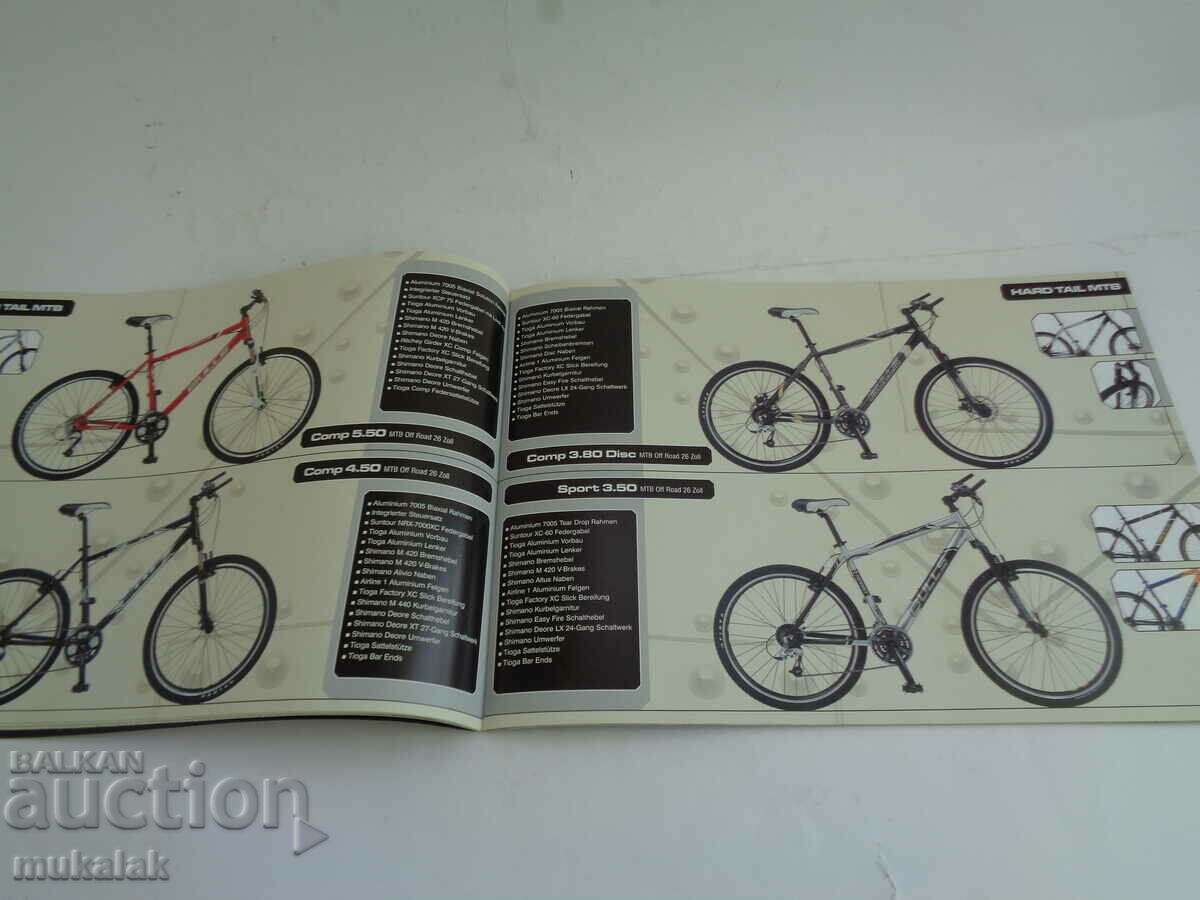 BULLS BICYCLE BOOK CATALOG BROCHURE - 5