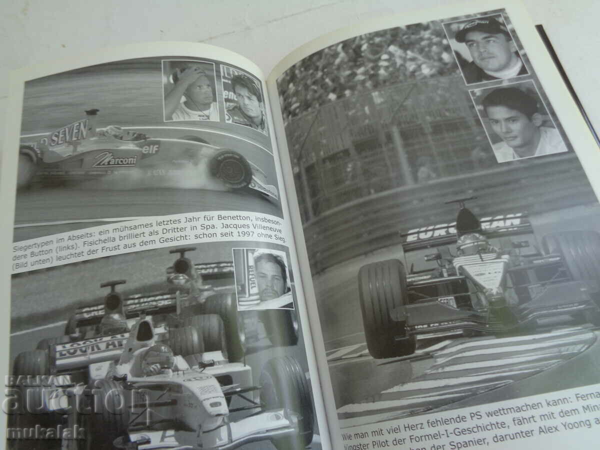 FORMULA 1 CAR F1 CATALOG BOOK SCHUMAKER 2001 GRAND PRIX - 6 FORMULA 1 CAR F1 CATALOG BOOK SCHUMAKER 2001 GRAND PRIX - 6