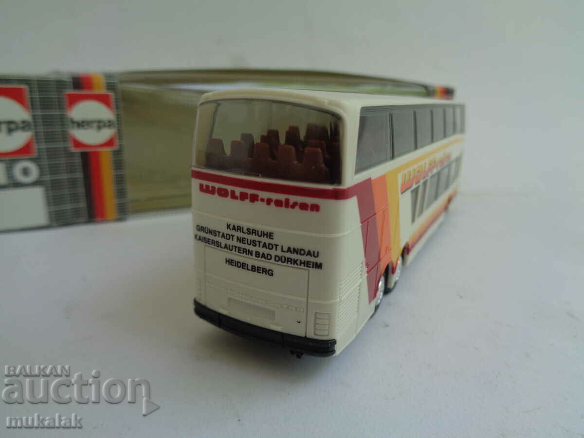 HERPA 1:87 H0 SETRA BUS MODEL TROLLEY - 5 HERPA 1:87 H0 SETRA BUS MODEL TROLLEY - 5