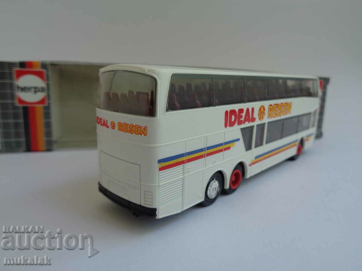 HERPA 1:87 H0 SETRA BUS MODEL TROLLEY - 6 HERPA 1:87 H0 SETRA BUS MODEL TROLLEY - 6